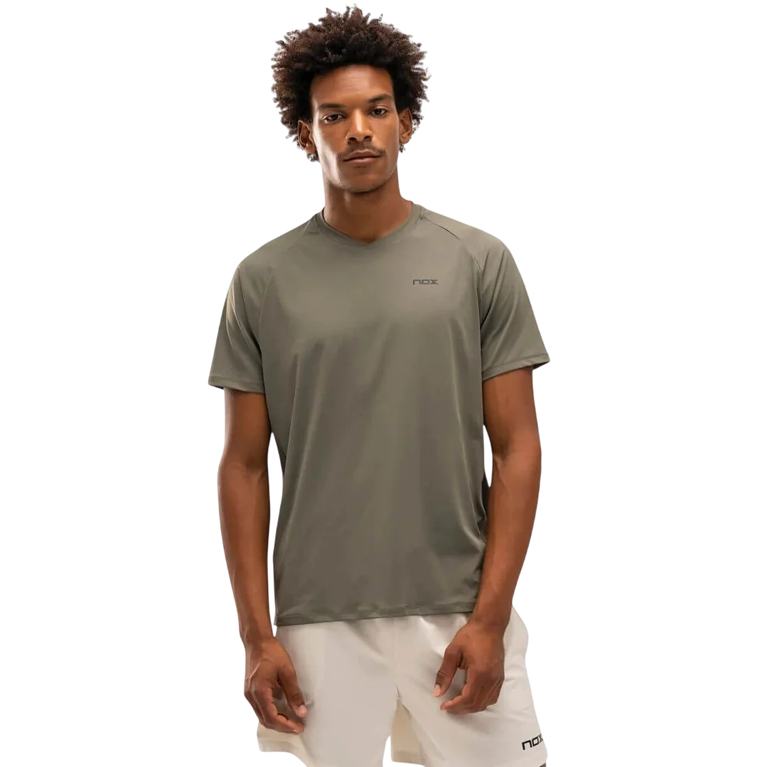 Polera Nox Pro Fit Olive Green  2