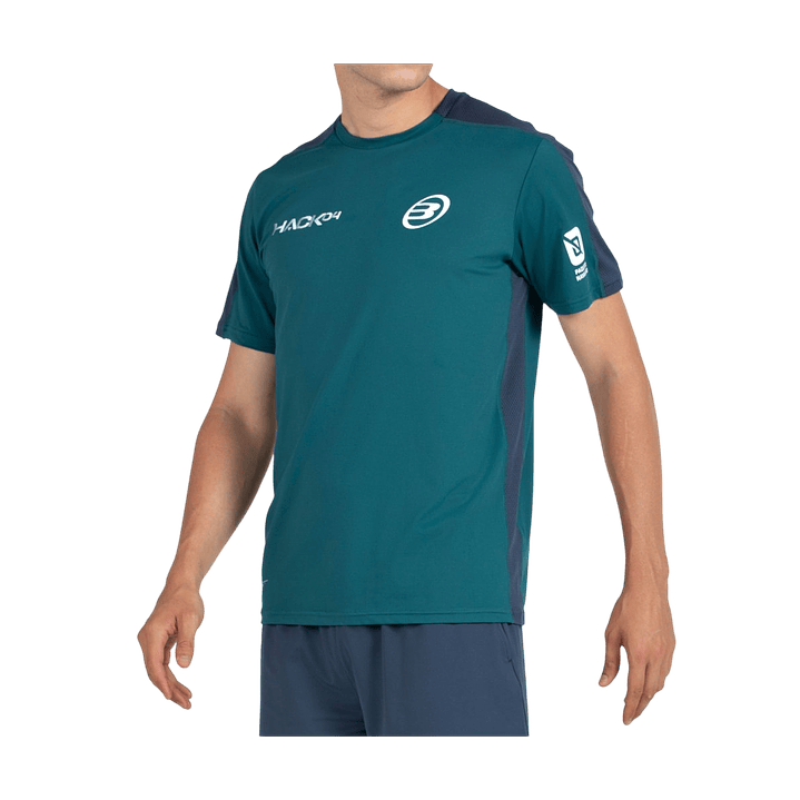 Polera Bullpadel Paquito 25l Verde Oscuro 3