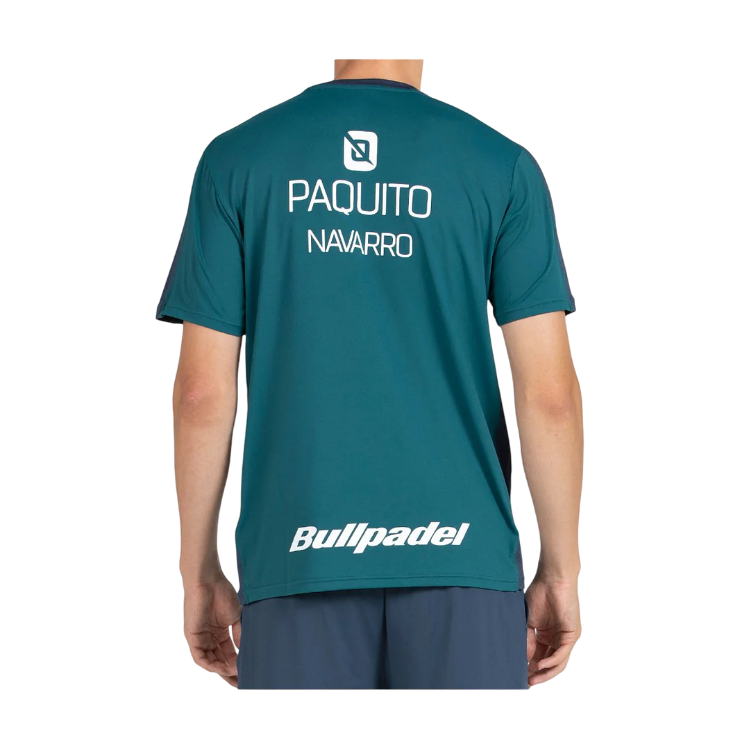 Polera Bullpadel Paquito 25l Verde Oscuro 4