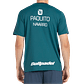 Polera Bullpadel Paquito 25l Verde Oscuro - Miniatura 4