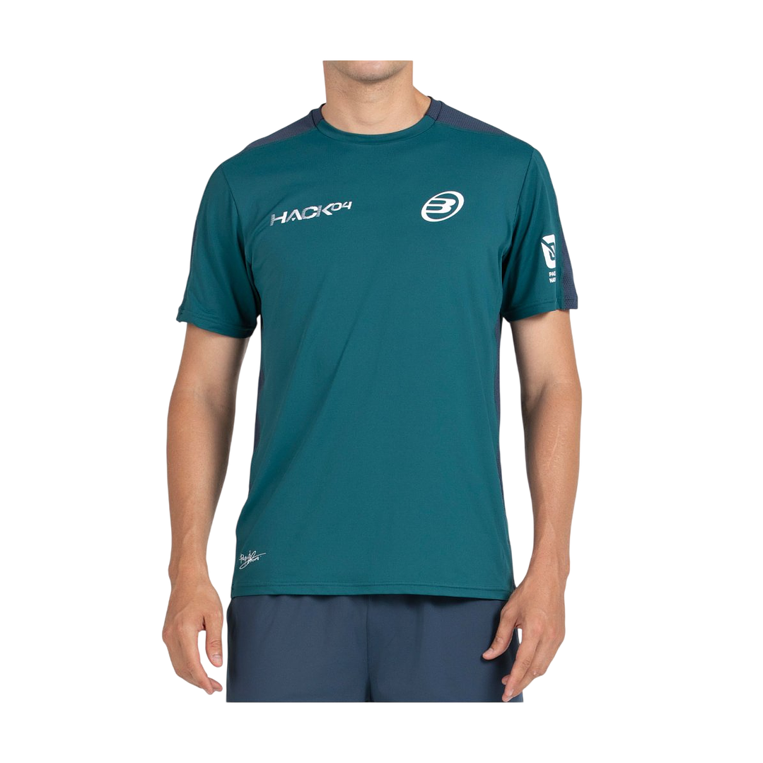 Polera Bullpadel Paquito 25l Verde Oscuro 1