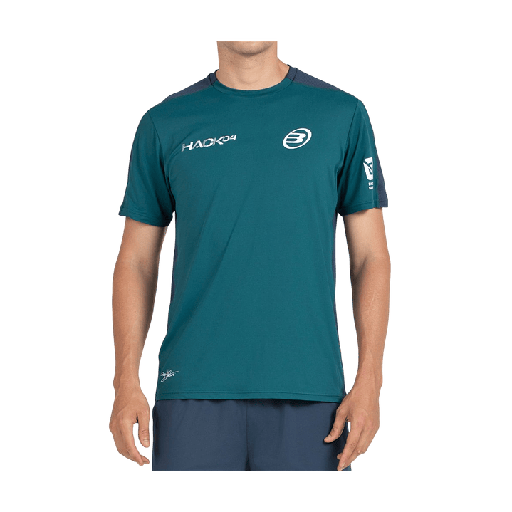 Polera Bullpadel Paquito 25l Verde Oscuro 1