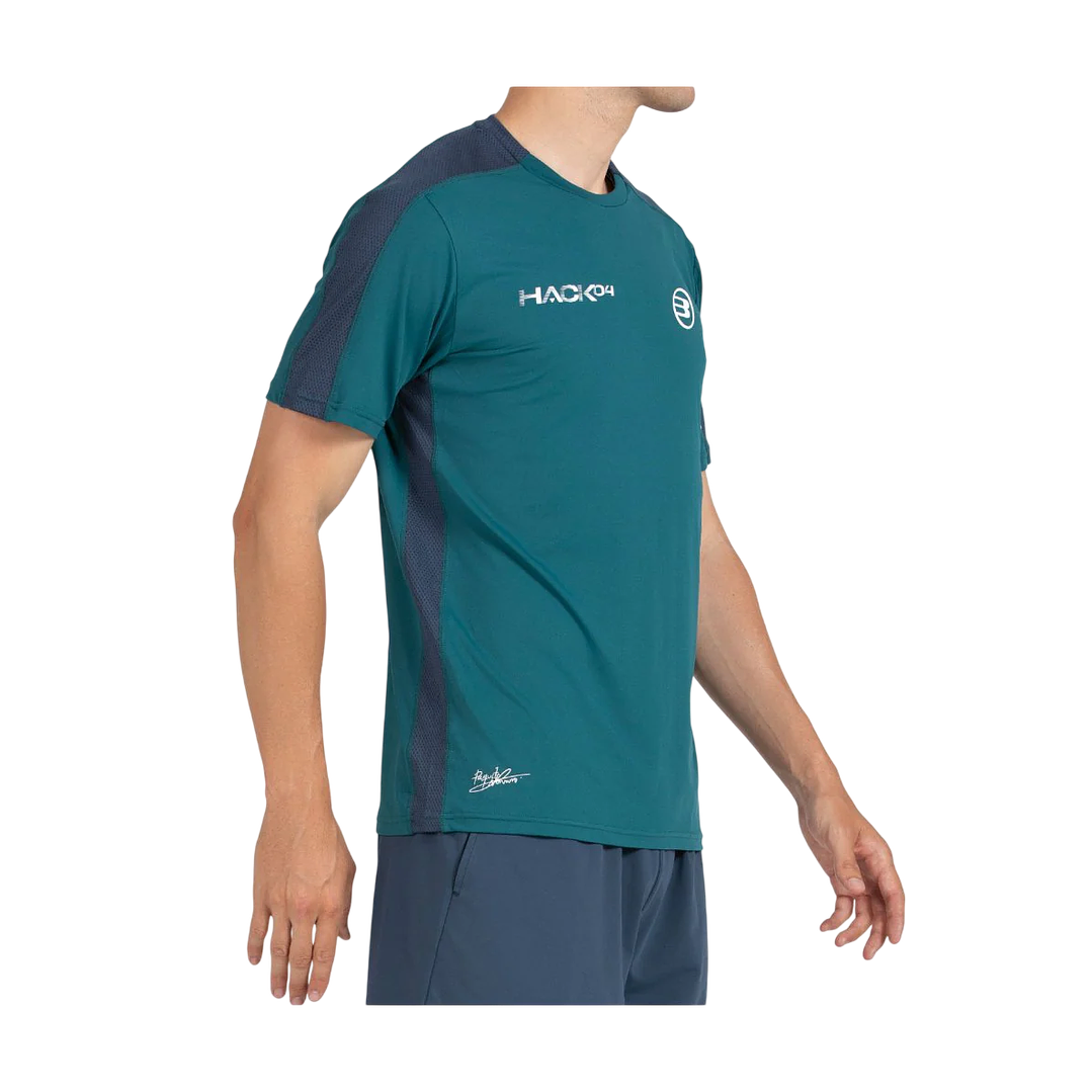 Polera Bullpadel Paquito 25l Verde Oscuro 2