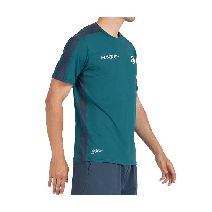 Polera Bullpadel Paquito 25l Verde Oscuro 2