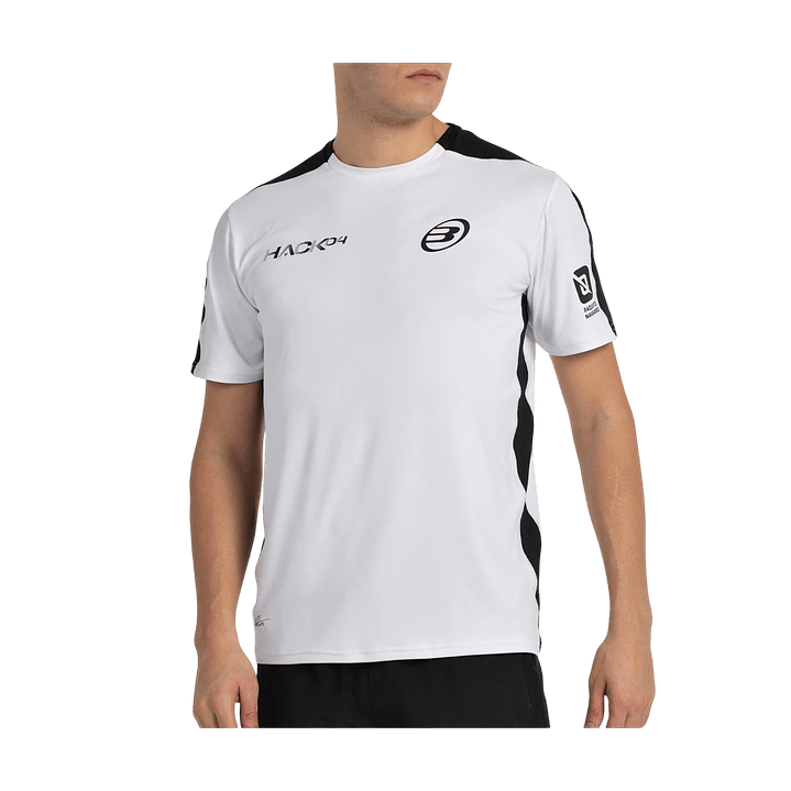  Polera Bullpadel Paquito 25l Blanco 2