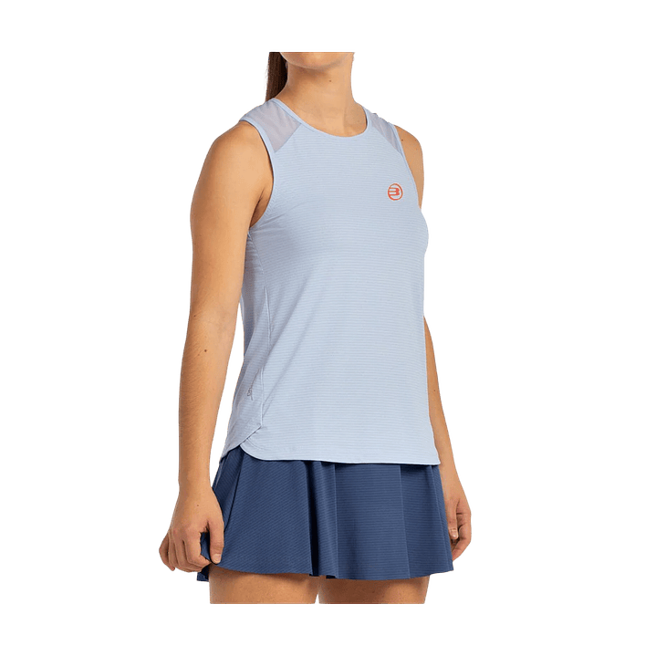 Polera Bullpadel Conso Celeste  2
