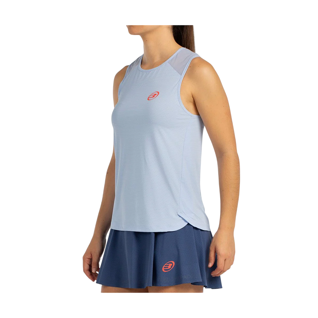 Polera Bullpadel Conso Celeste  3