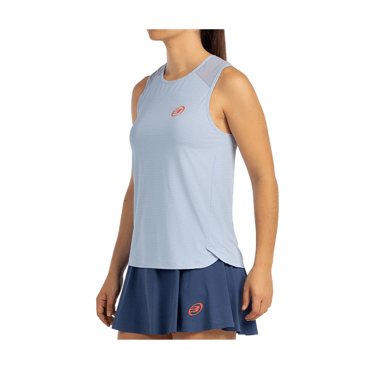 Polera Bullpadel Conso Celeste  3