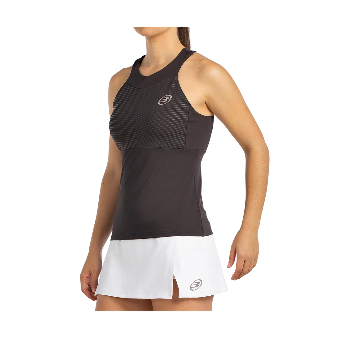 Polera Bullpadel Mujer Erare Azabache 2