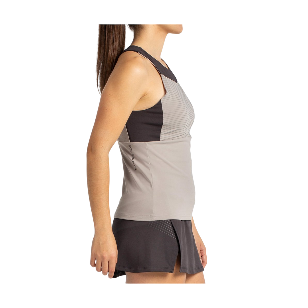 Polera Bullpadel Mujer Erare Humo 2