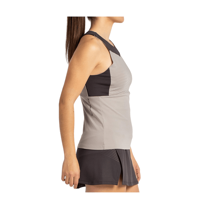Polera Bullpadel Mujer Erare Humo 2