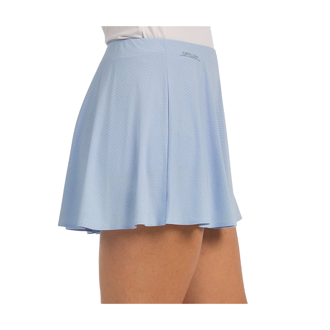 Falda Bullpadel Catoira Celeste 2