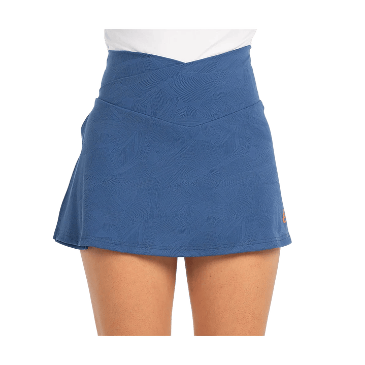 Falda Bullpadel Castula Azul Sombra 1