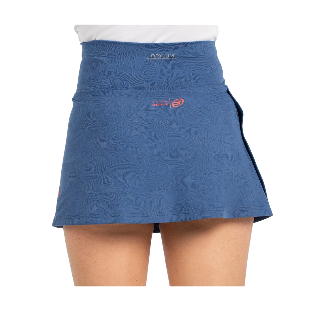 Falda Bullpadel Castula Azul Sombra 4