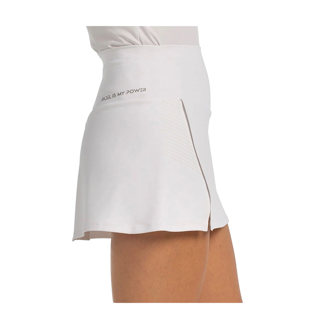 Falda Bullpadel Esqui Blanco  2