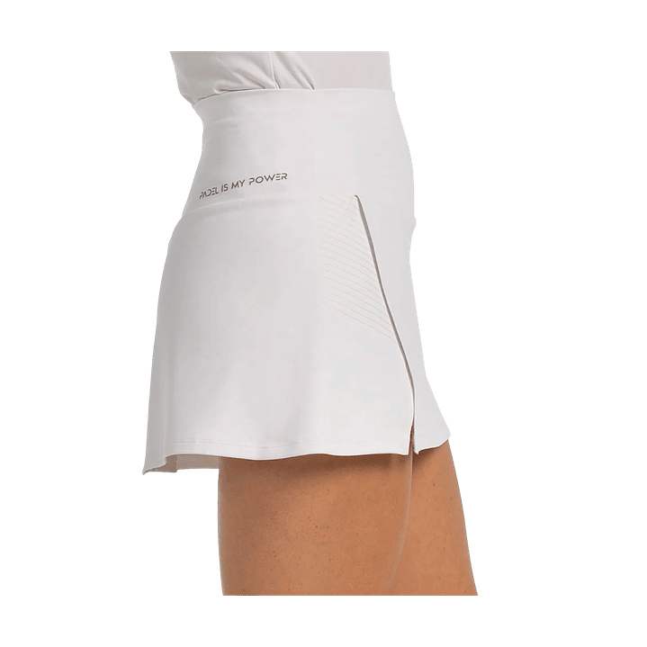 Falda Bullpadel Esqui Blanco  2