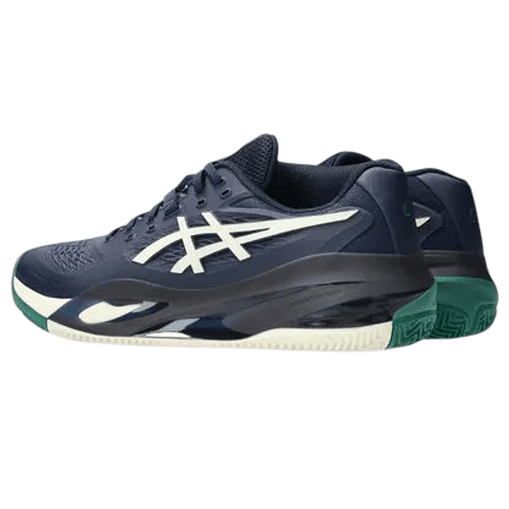 Zapatillas Asics Gel Resolution X Clay Midnight Cream  2