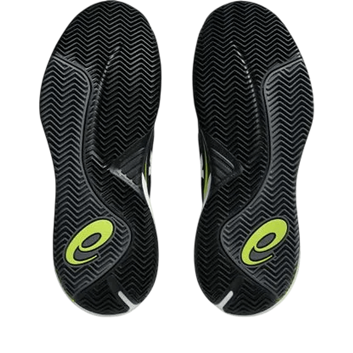 Zapatillas Asics Gel Resolution X Clay Black White 3