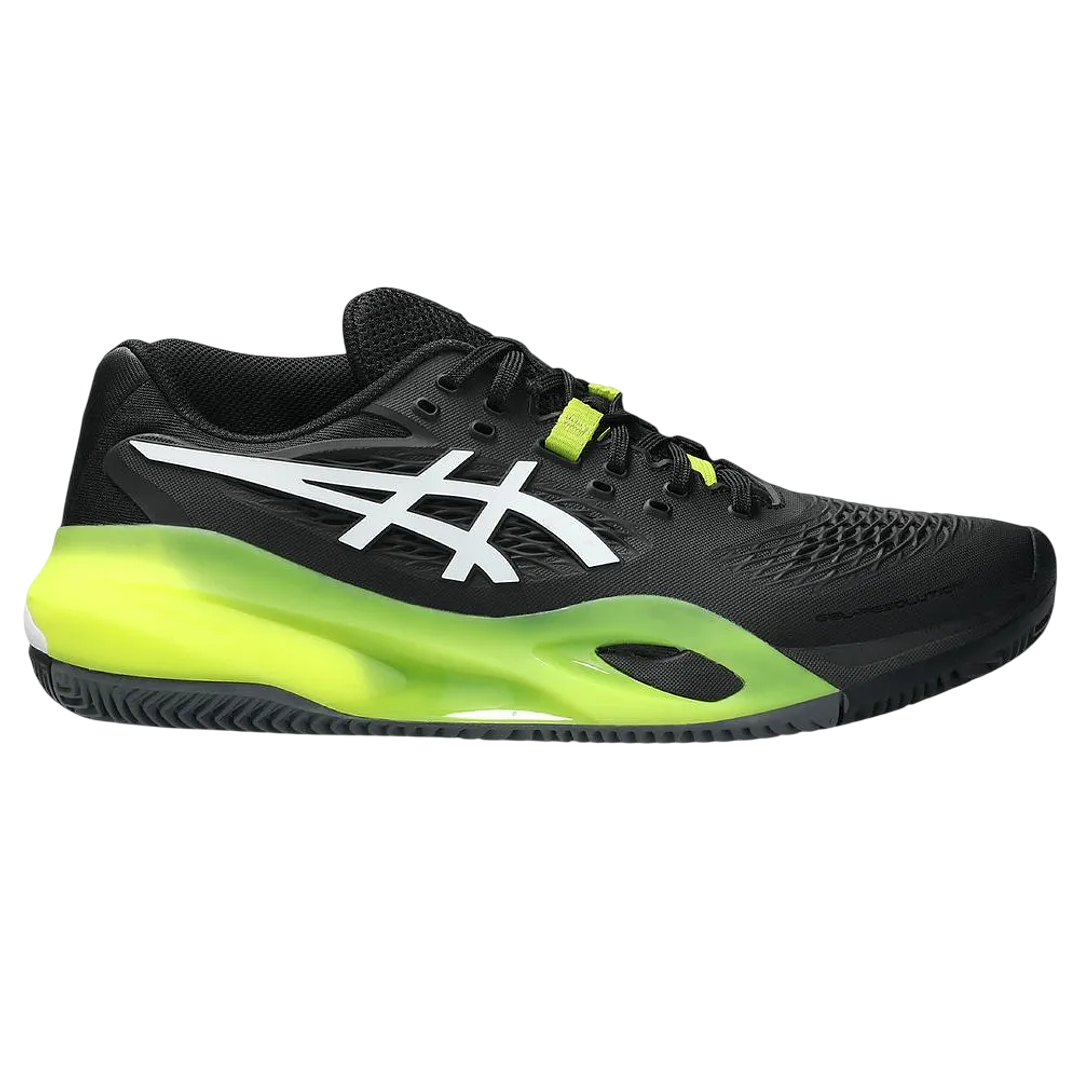 Zapatillas Asics Gel Resolution X Clay Black White 1