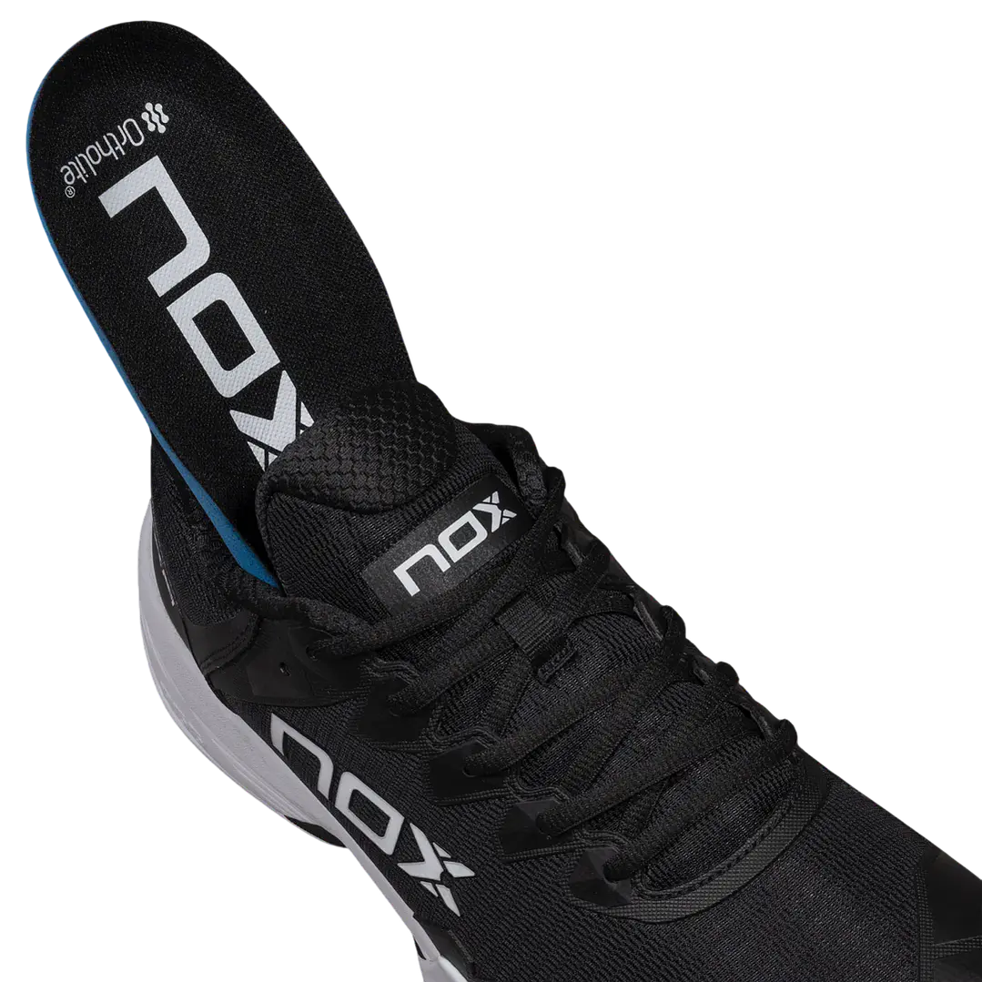 Zapatillas de pádel Nox ML10 Hexa Blanco / Negro  4