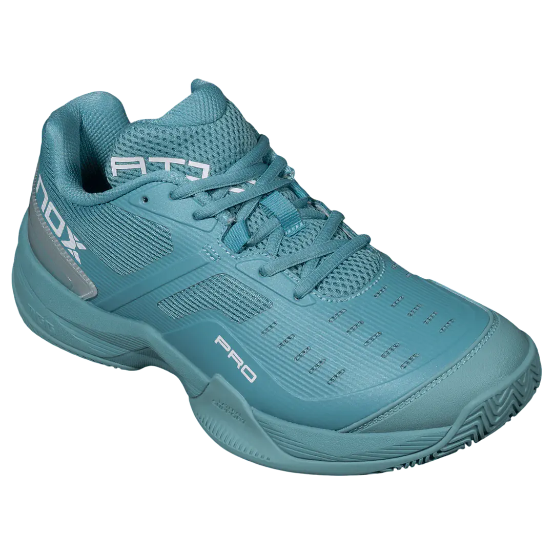 Zapatillas de pádel Nox AT10 Turquesa / Blanco  2