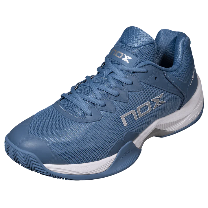 Zapatillas de pádel Nox ML10 Hexa Azul / Plata 5