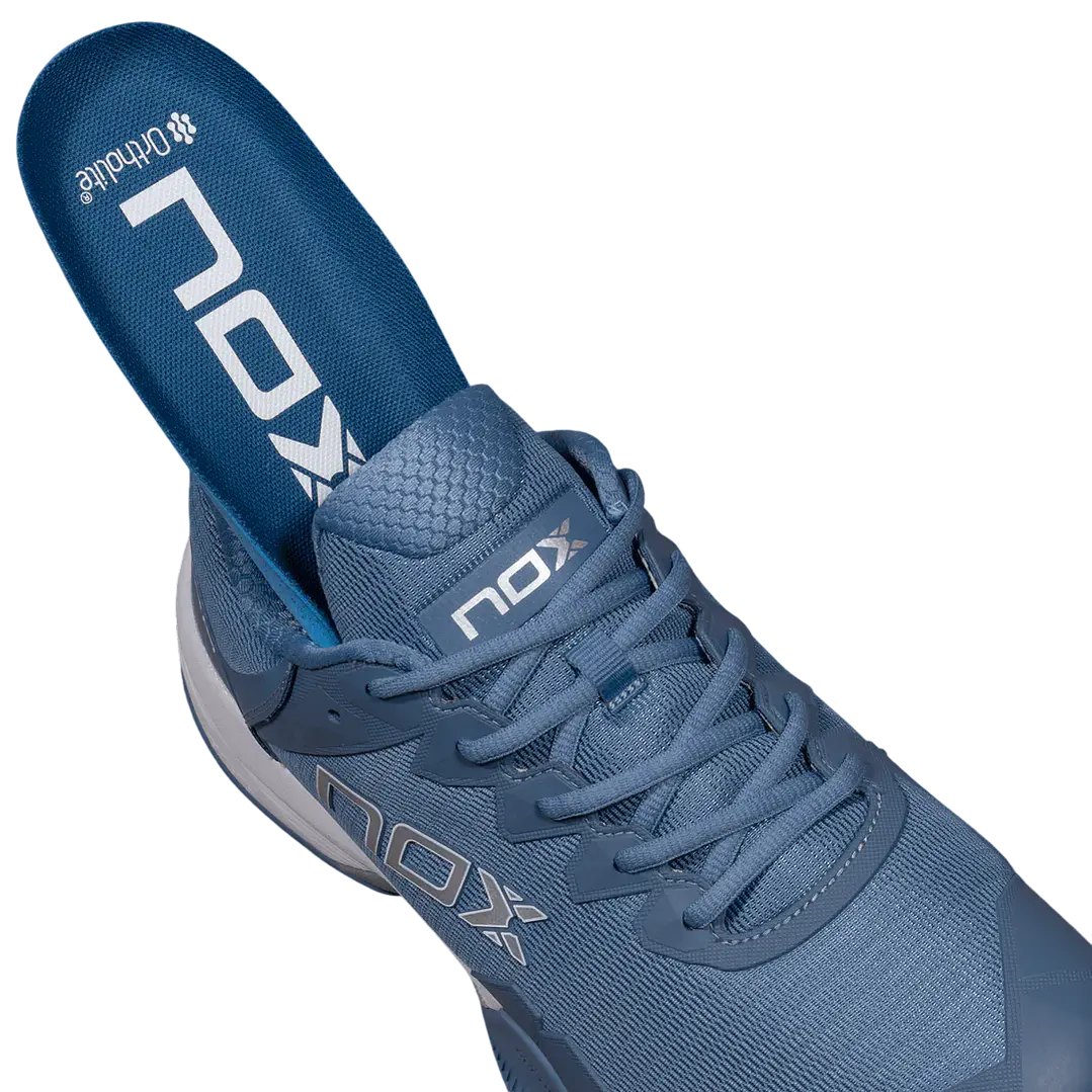Zapatillas de pádel Nox ML10 Hexa Azul / Plata 6