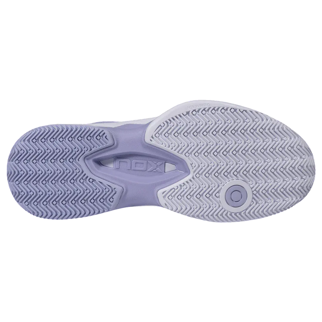 Zapatillas de pádel Nox AT10 Pro Morado / Blanco  2