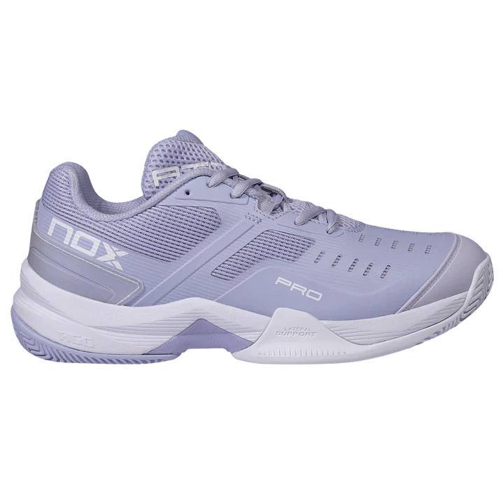 Zapatillas de pádel Nox AT10 Pro Morado / Blanco  1