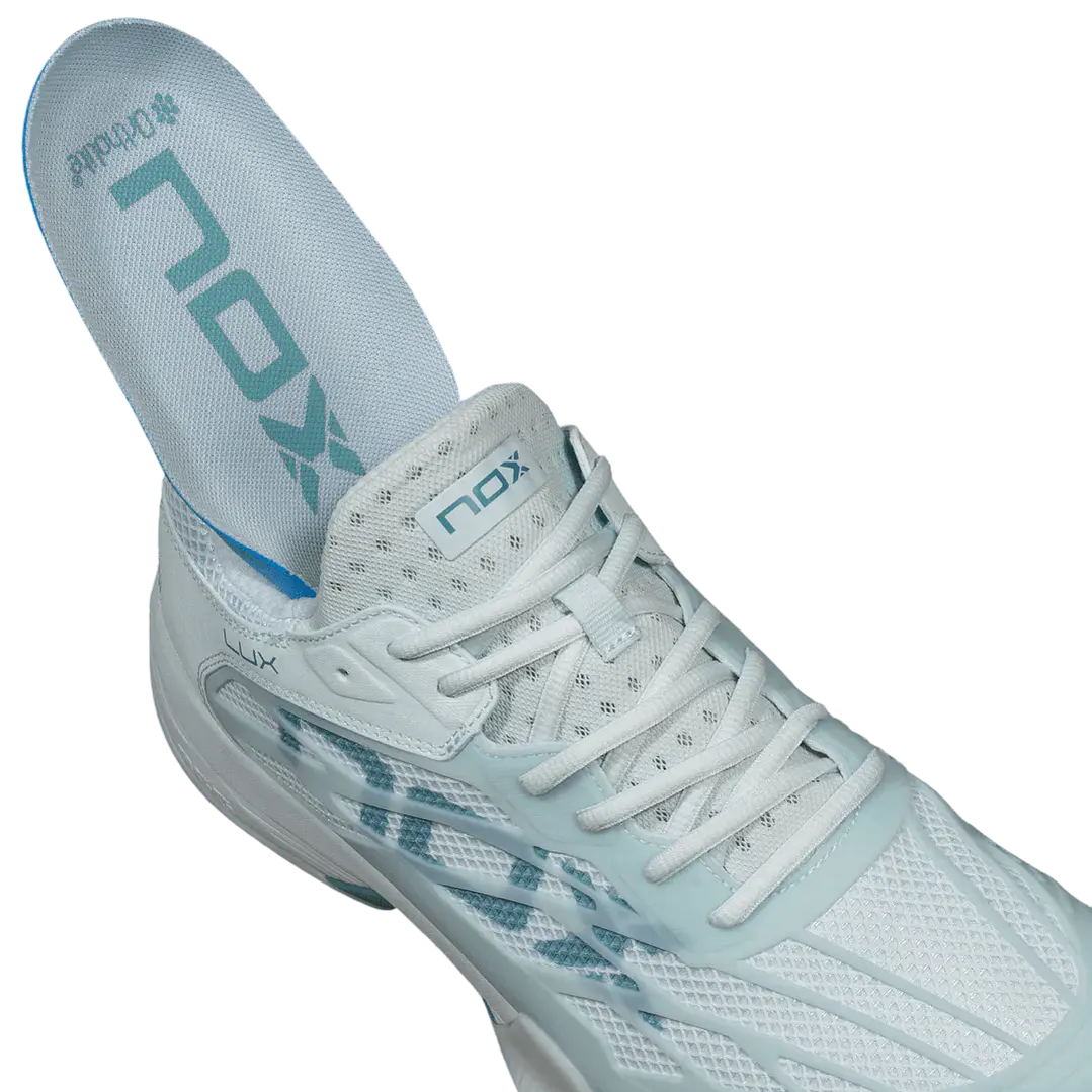 Zapatillas de pádel Nox AT10 Morning Mist / Turquoise 5