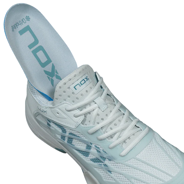 Zapatillas de pádel Nox AT10 Morning Mist / Turquoise 5