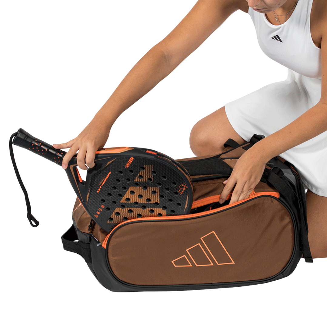 Bolso Paletero de pádel Adidas Pro Tour Bronze 2026 3