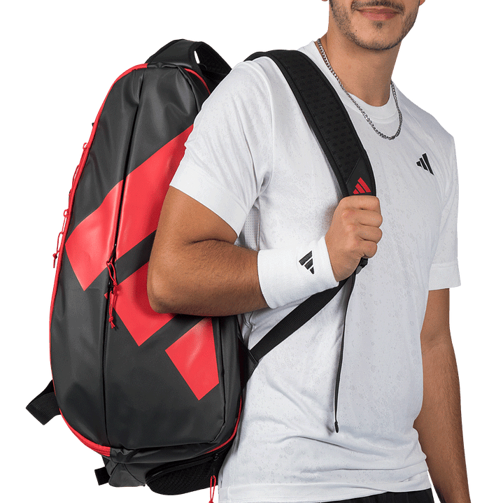 Bolso Paletero de pádel Adidas Multigame Rojo - Ale Galán 2026 7