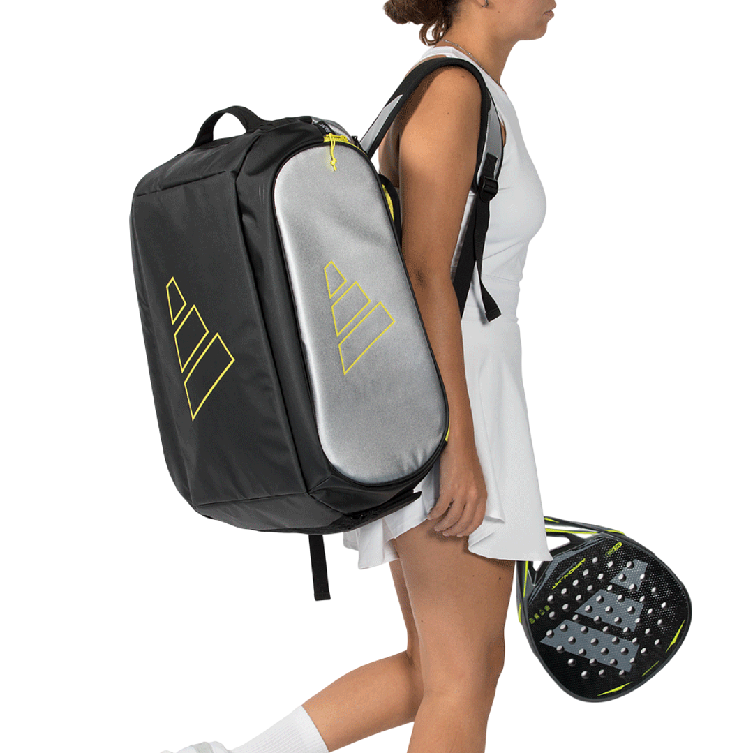 Bolso Paletero de pádel Adidas Pro Tour Silver Gris 2026 5