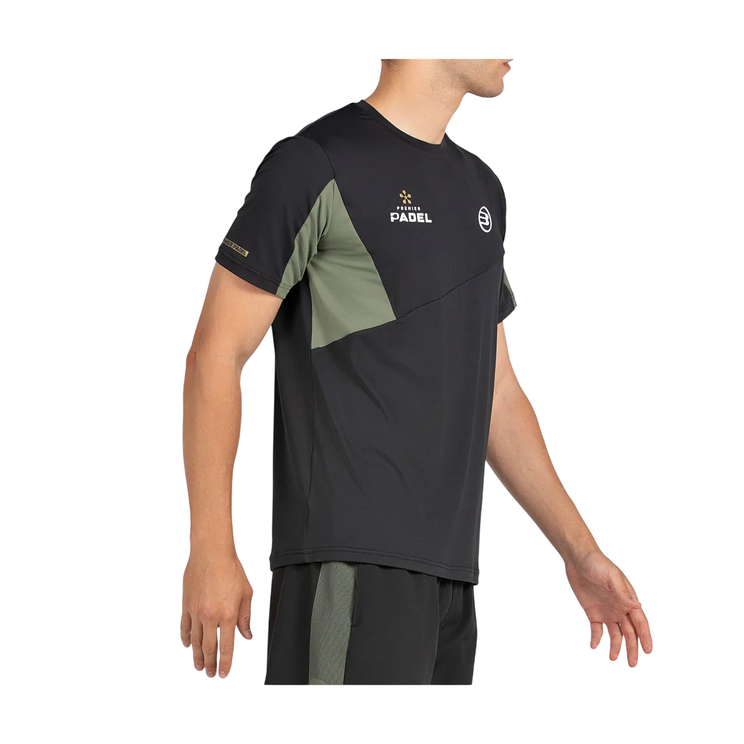 Polera Bullpadel Pocate Negro 2