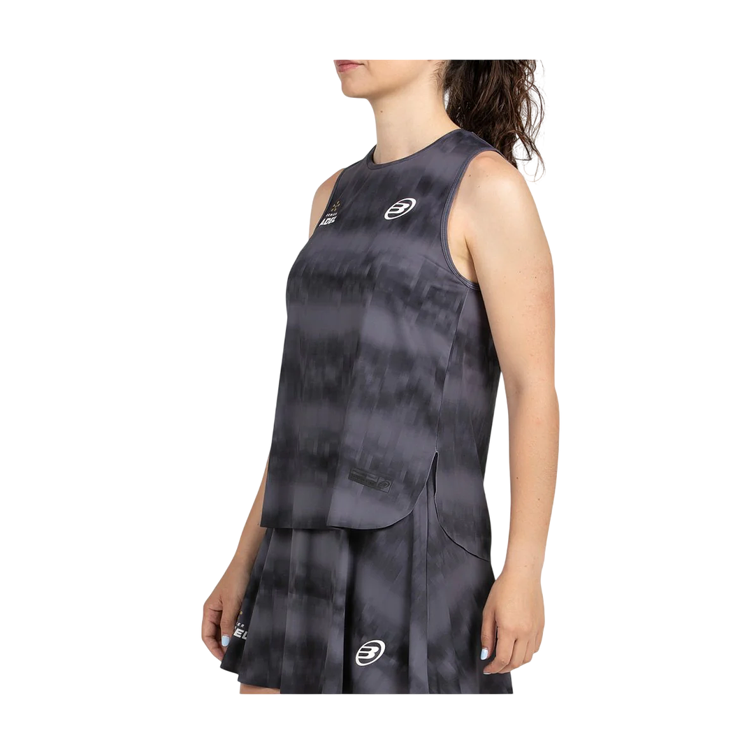 Polera de pádel Bullpadel Parnav Negro 3