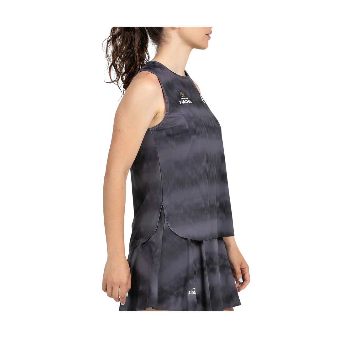 Polera de pádel Bullpadel Parnav Negro 2