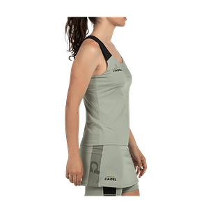 Polera de pádel Bullpadel Pirac Eucalipto