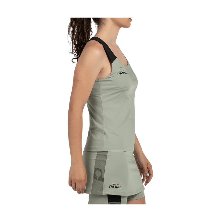 Polera de pádel Bullpadel Pirac Eucalipto 2