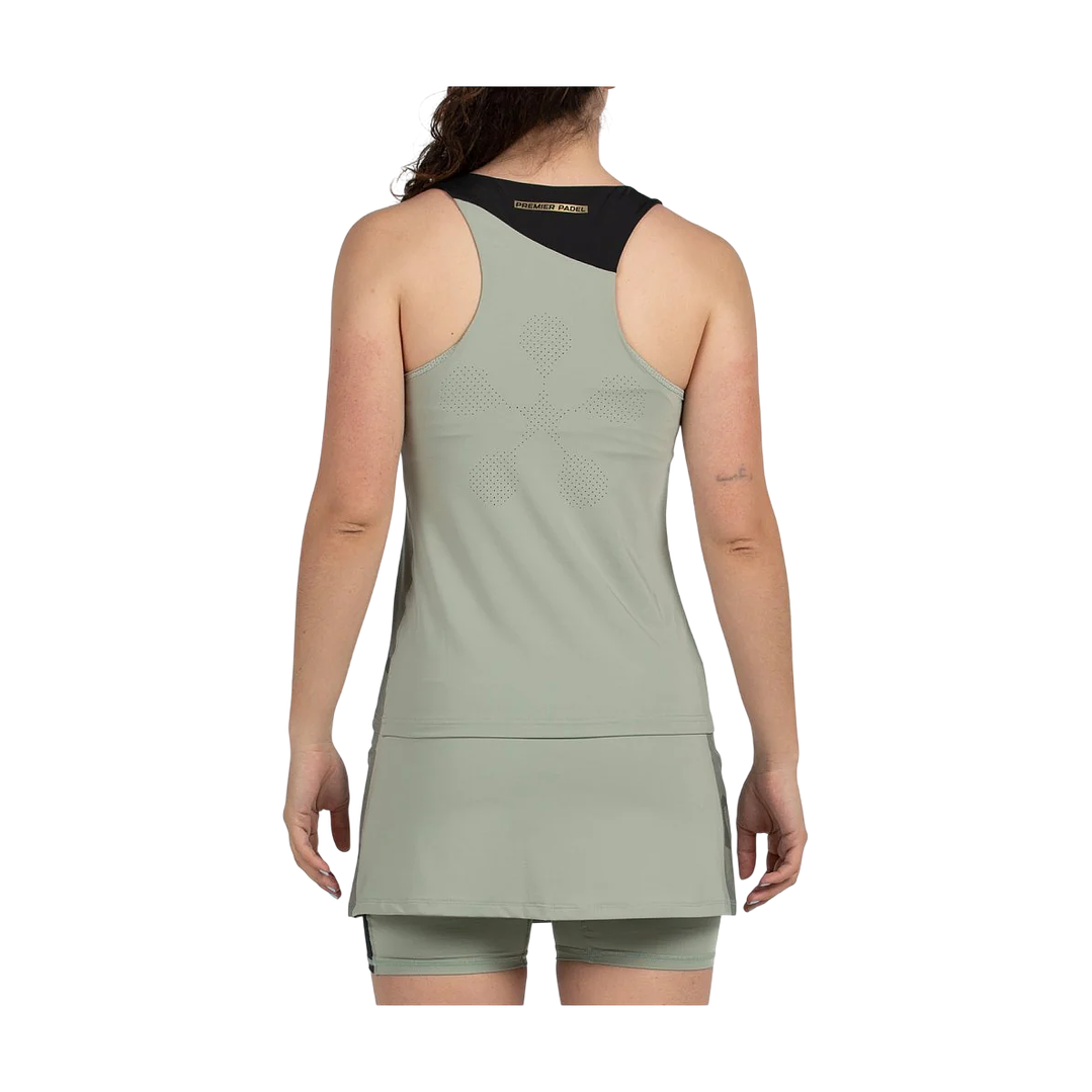 Polera de pádel Bullpadel Pirac Eucalipto 3