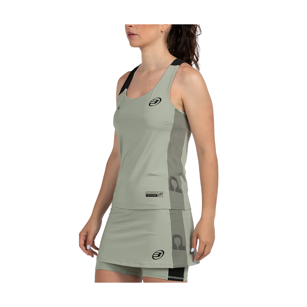 Polera de pádel Bullpadel Pirac Eucalipto 4