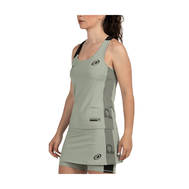 Polera de pádel Bullpadel Pirac Eucalipto 4