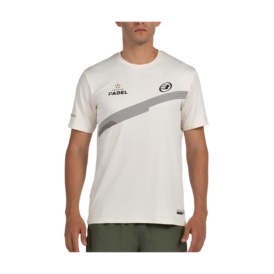 Polera Bullpadel Patos Blanco  1
