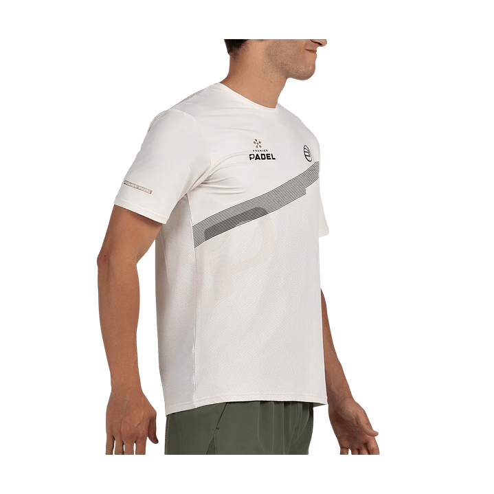 Polera Bullpadel Patos Blanco  3