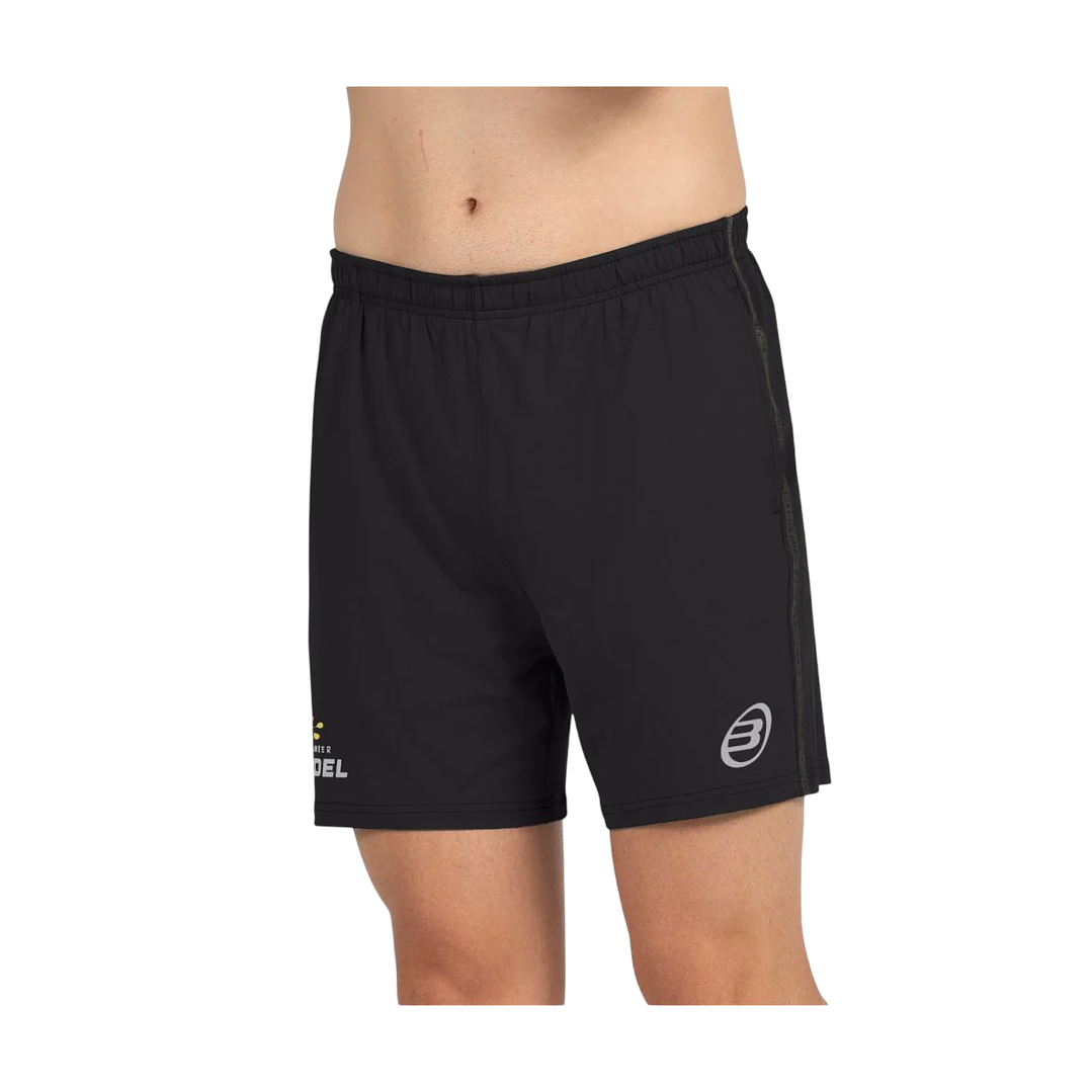 Short Bullpadel Preux Hombre Negro  3