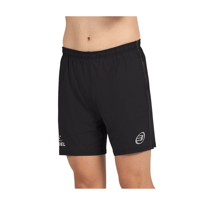 Short Bullpadel Preux Hombre Negro  3