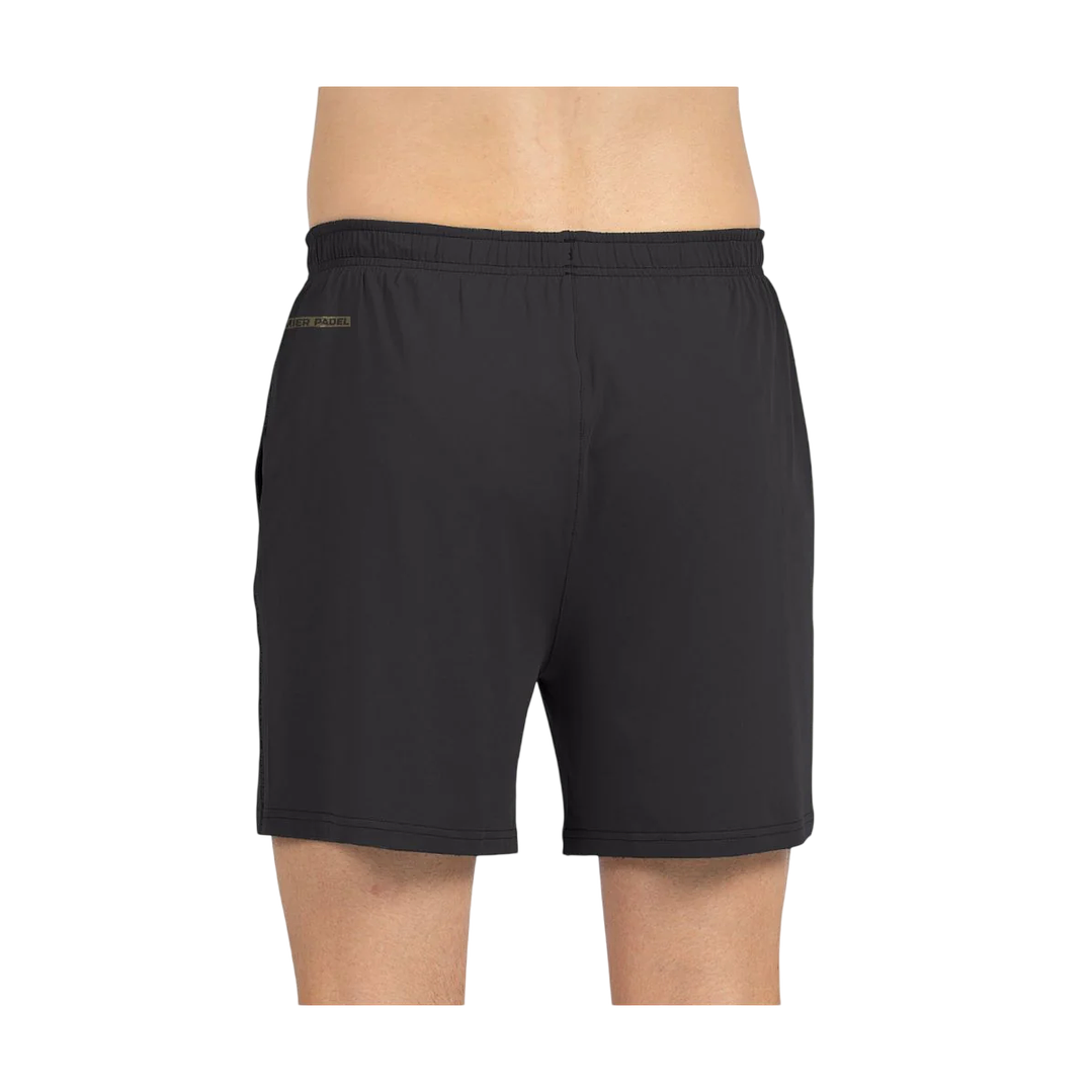 Short Bullpadel Preux Hombre Negro  4