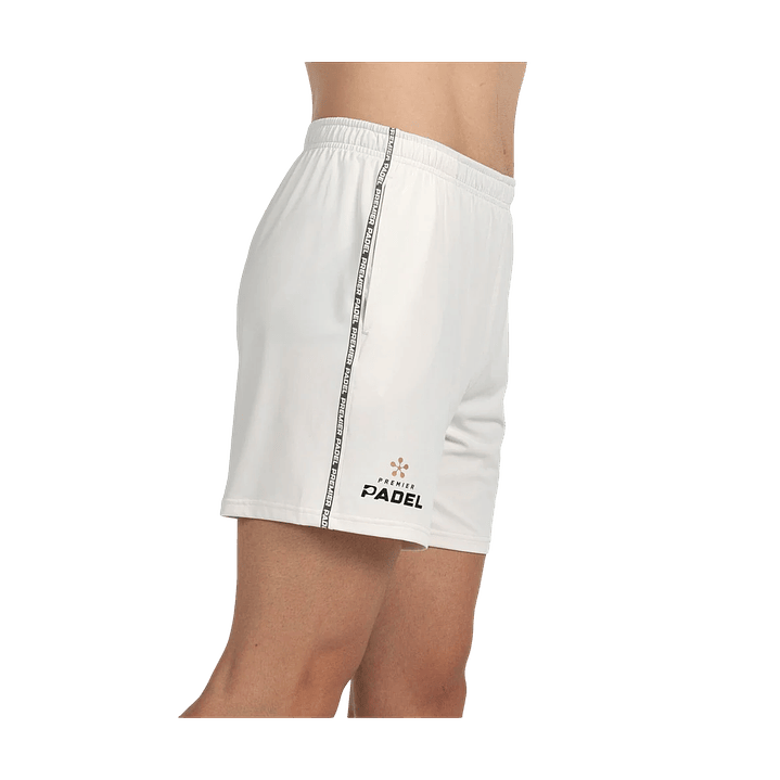 Short Bullpadel Preux Hombre Blanco 2