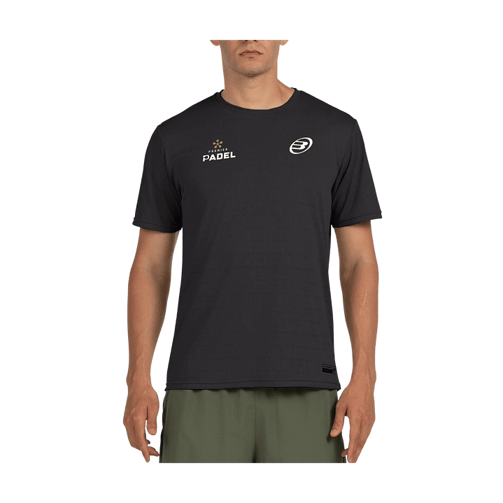 Polera Bullpadel Prilep Negro  1