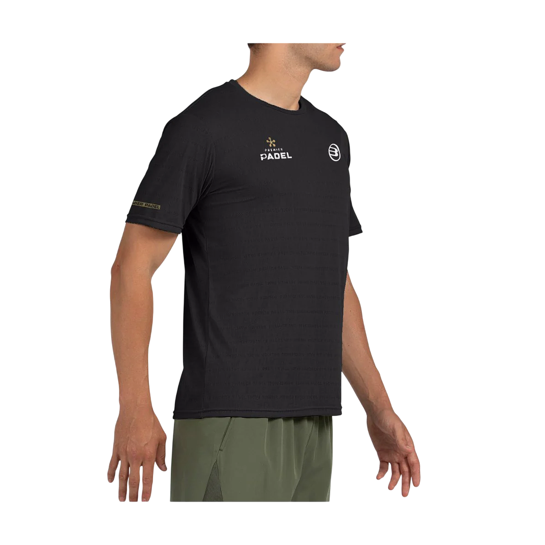 Polera Bullpadel Prilep Negro  2